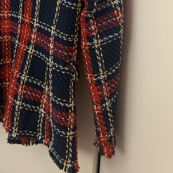 Blank NYC Double Breasted Prep School Plaid Blazer - Picture 14 of 15